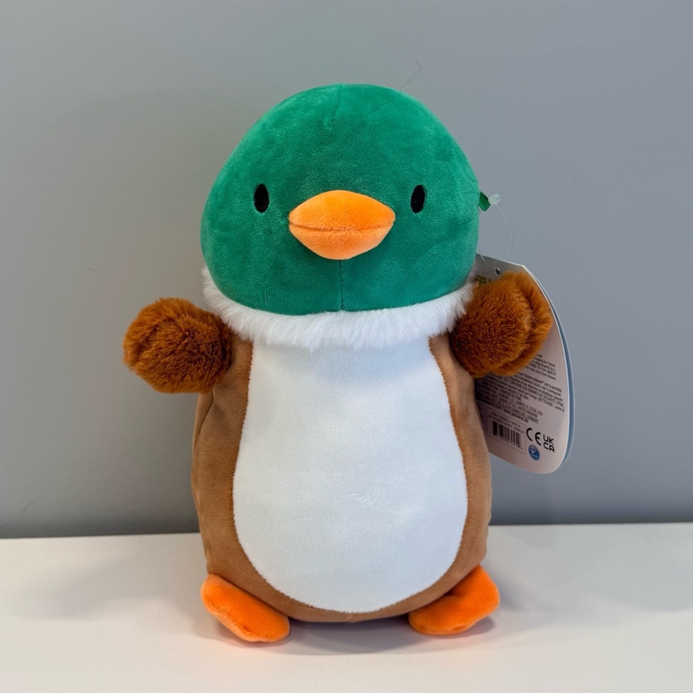 Brand New 10” Avery Hug Mee Squishmallow plush - Green, Brown, and Orange